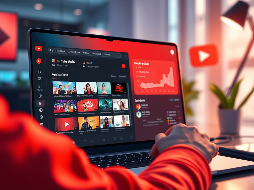 Navigating Youtube Studio